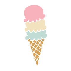 cute ice cream icon