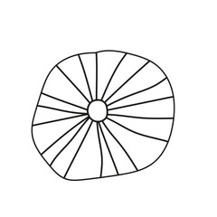 abstract minimalist shape decoration