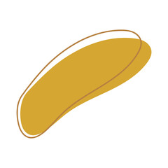 abstract minimalist shape decoration