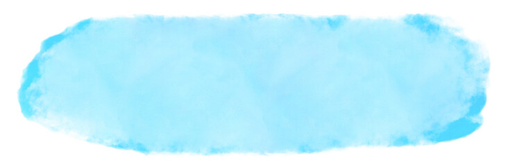 Watercolor spot blue stripe. elements creative texture