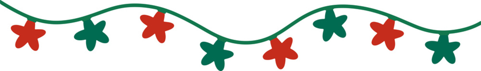 Christmas Decorative Star Banner