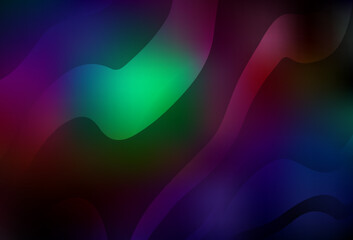 Dark Multicolor vector backdrop with wry lines.