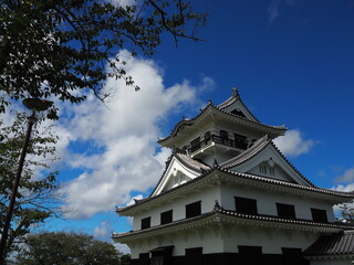 城山公園にある館山城