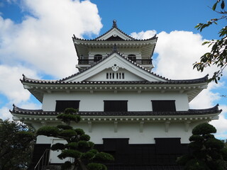 城山公園にある館山城