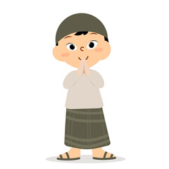 Circumcision kids illustration