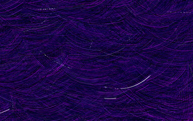 Dark Purple vector background with wry lines.