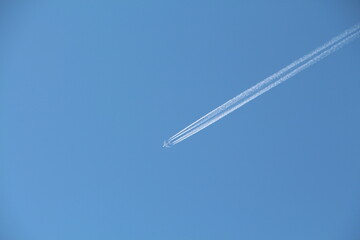 plane in the sky
