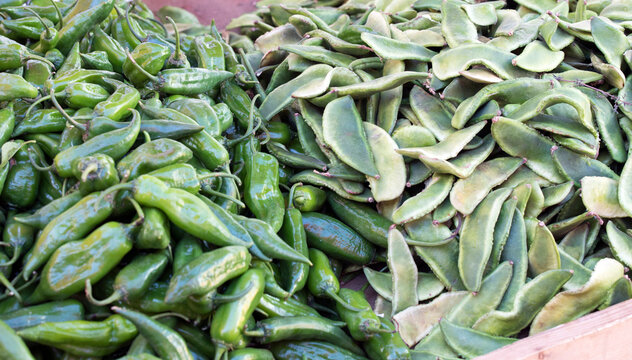 Picture of vegetables sold at market