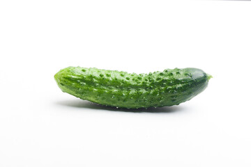 cucumber on white background