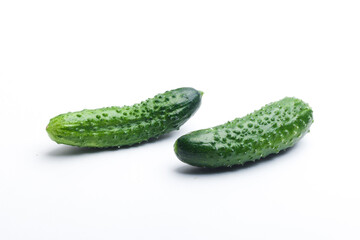 cucumber isolated on white background