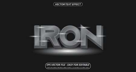 strong simple moedern bold text effect