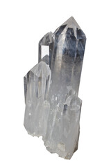 crystal ice stone isolated
