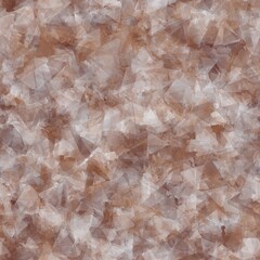 Brown chaotic triangle pattern. Marble or glass textures, seamless background.