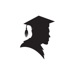 School graduation logo template design