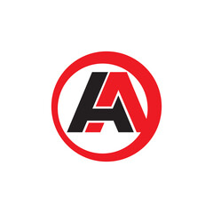 letter A icon logo vector design