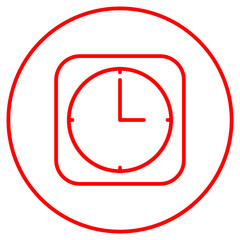 wall clock icon