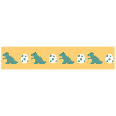 dinosaur washi tape
