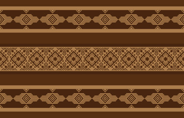 Geometric ethnic pattern design for background or wallpaper. Wrapping, embroidery, tribal,