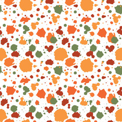 Seamless texture with color dots. Vector illustration