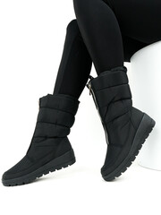 legs in black shoes isolated on white background