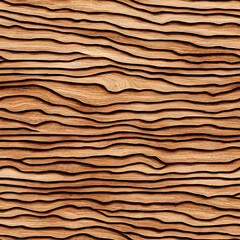 Wood texture seamless pattern, 3D rendering, 3D rendering.