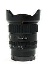 camera lens isolated on white