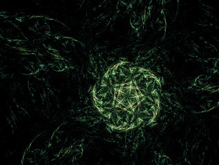 Obraz premium Imaginatory fractal abstract background Image