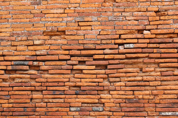 Old brick wall texture background