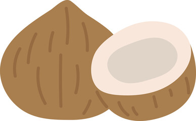 coconut healthy fruit nature food 