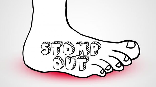 Stomp Out Stress Reduce Pressure Anxiety Improve State of Mind 3d Animation