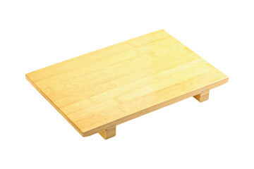 Bamboo wooden board for sushi