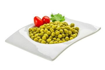 Marinated peas