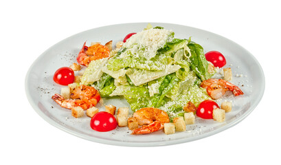 Caesar Salad with shrimps