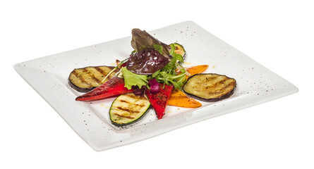 Grilled vegetables (zucchini, eggplant, peppers,)