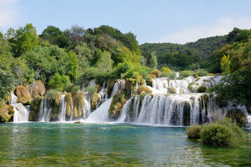 Fototapeta na wymiar Parc de krka (Croatie)
