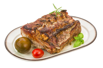 Grilled pork