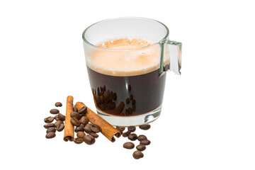 Coffee with cinnamon