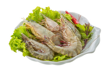 Raw tiger shrimps © Andrei Starostin