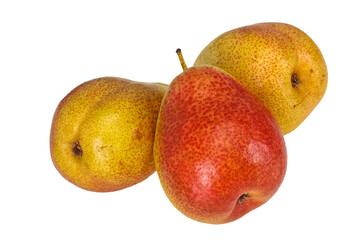 Sweet pear isolated on white