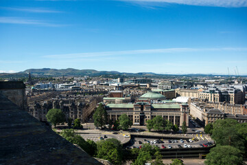 Fototapeta na wymiar City landscape of Edinburgh