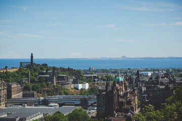 Fototapeta premium City landscape of Edinburgh