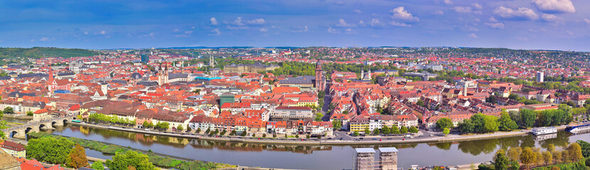 Fototapeta na wymiar Würzburg Panorama