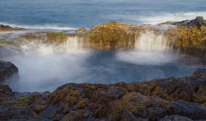 La Garita Blowhole, Telde, Gran Canaria, Canary Islands