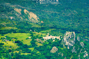 Verdon Gorge in Provence France.