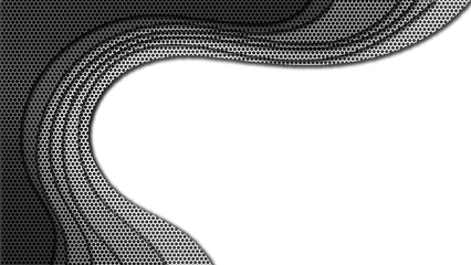 A 3d rendering image of colorful metal mesh plate on white background.