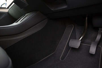 Electric Car foot well pedal