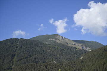 landscape with clouds