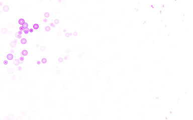 Light Purple vector layout with circle shapes.