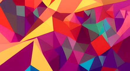 Fototapeta premium Abstract geometric pattern design in retro style. illustration.