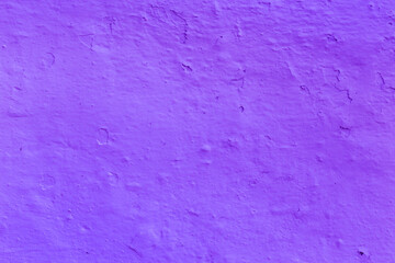 A sample of decorative putty on the wall. Home Repair Selective Focus